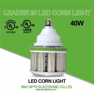 40w LED corn bulb up and down lighting 120-130lm/w UL shorter length 5 years warranty SNC unique design